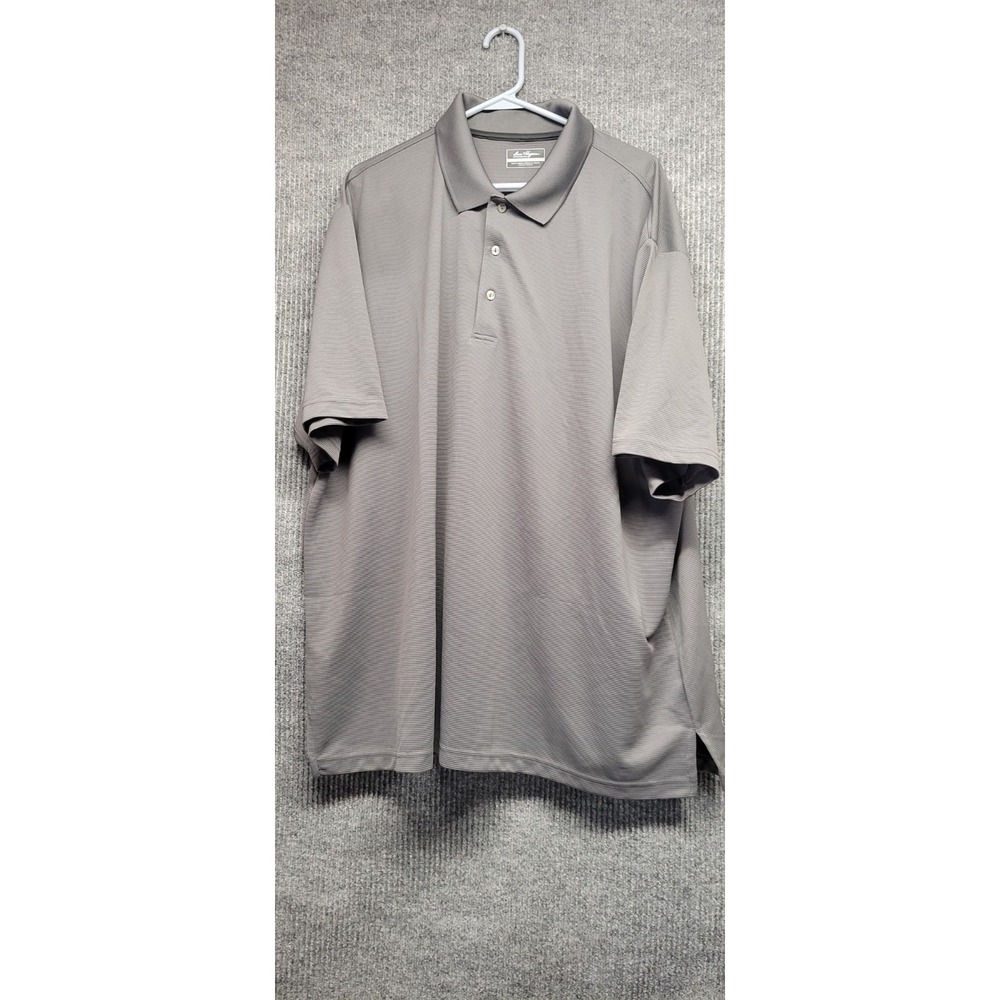 Ben Hogan Performance‎ Mens Gray Polo Shirt 3XL 103680-CJ800AX NWT